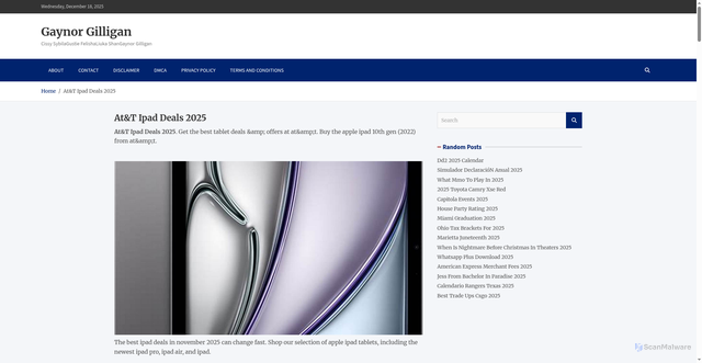 Security scan screenshot of https://dianajhirano.pages.dev/igfoygb-att-ipad-deals-2025-photos-mwsnflj/