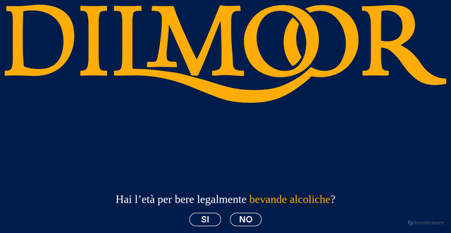 Security scan screenshot of https://dilmoor.com/