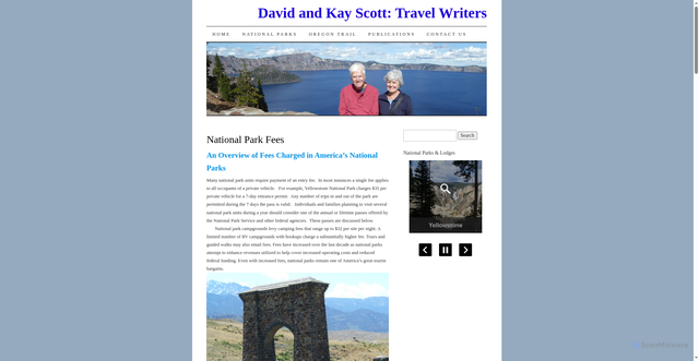 Security scan screenshot of https://blog.valdosta.edu/dlscott/fees/