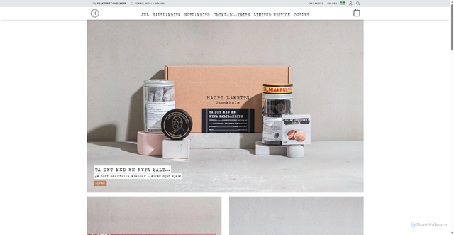 Security scan screenshot of https://www.lakrits.se/