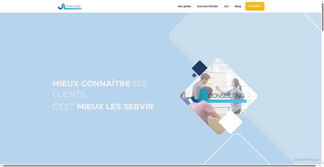 Security scan screenshot of https://jlconsulting.fr