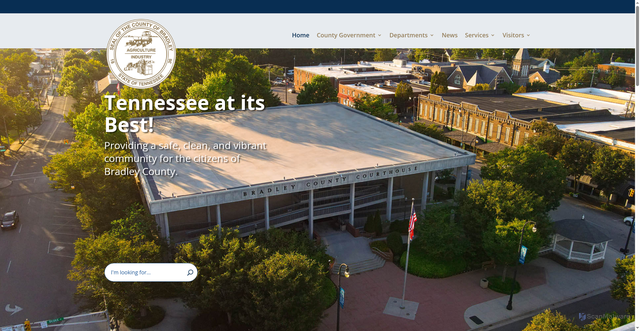 Security scan screenshot of https://bradleycountytn.gov/