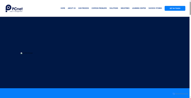 Security scan screenshot of https://pcnetinc.com
