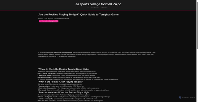 Security scan screenshot of https://langkahdigitalblog-dpqpckrtrsew.edgeone.app/are-the-rockies-playing-tonight.html