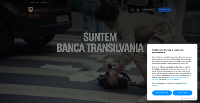 Security scan screenshot of https://btrl.ro