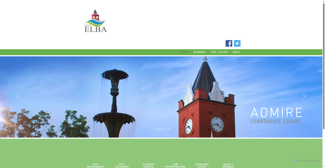 Security scan screenshot of https://www.elbaal.gov/