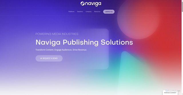 Security scan screenshot of https://navigaglobal.com