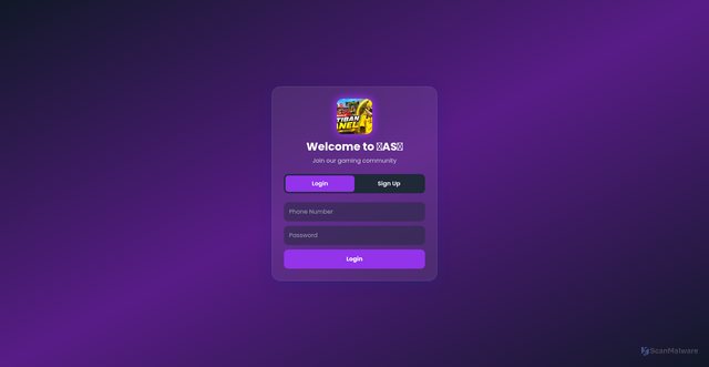Security scan screenshot of https://crime-cheat-as-v31-dp6b9tc6bld2.edgeone.app/
