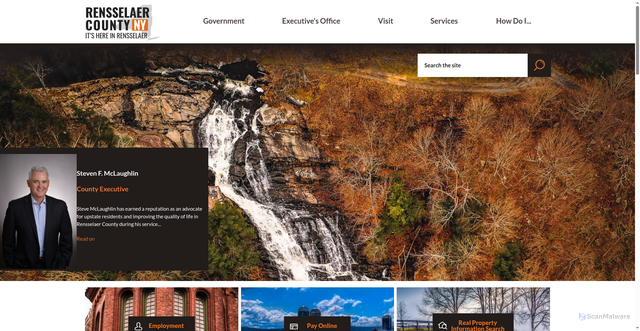 Security scan screenshot of https://www.rensco.com/