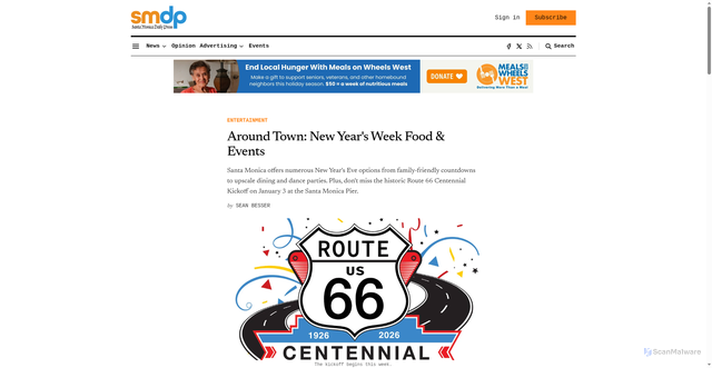 Security scan screenshot of https://www.smdp.com/around-town-new-years-week-food-events/