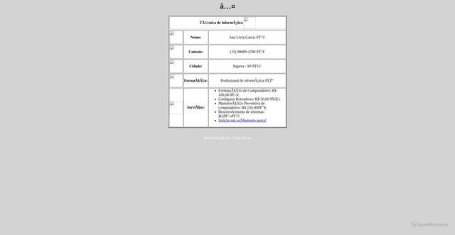 Security scan screenshot of https://exercicio2-9dpelplrqf.edgeone.dev/exercicio2.html