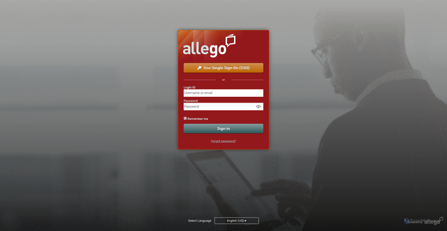 Security scan screenshot of https://help.allego.com