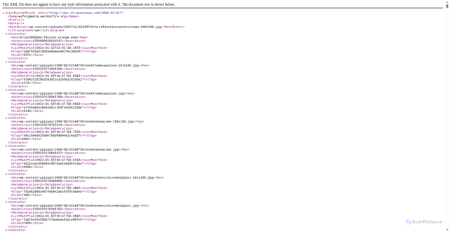 Security scan screenshot of https://woforgmedia.wordonfire.org