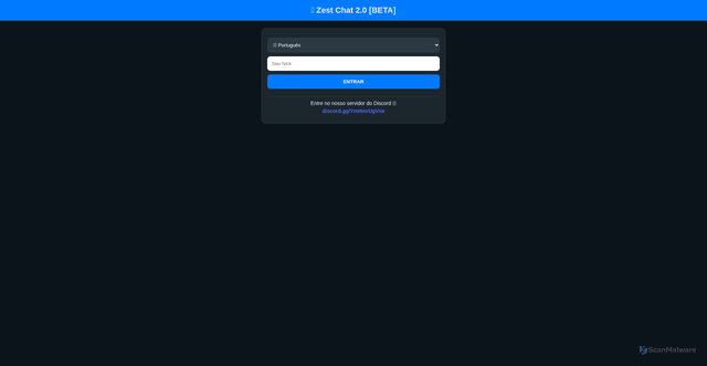 Security scan screenshot of https://zestchat-c7j9jw4hko.edgeone.app/
