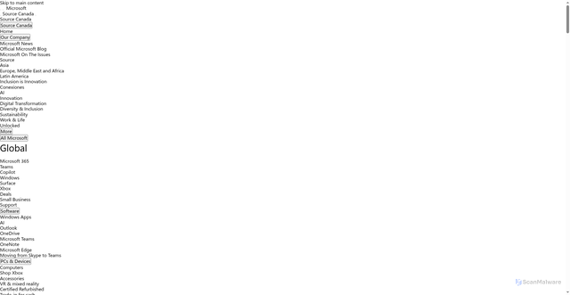 Security scan screenshot of https://news.microsoft.com/source/canada/features/ai/how-ai-is-transforming-cybersecurity-tackling-the-surge-in-cyber-threats/