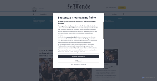 Security scan screenshot of https://mrelay-prtl.com/as.php