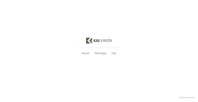 Security scan screenshot of https://kasvyksta.lt