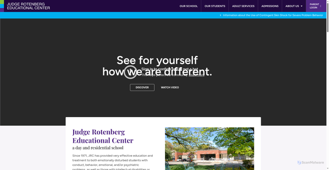 Security scan screenshot of https://judgerc.org