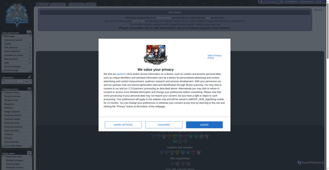 Security scan screenshot of https://www.khwiki.com