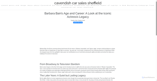 Security scan screenshot of https://bintangnovaverse-dpho2byx39jr.edgeone.app/barbara-bain-age.html