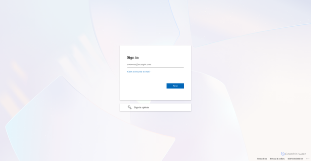 Security scan screenshot of https://login.chinacloudapi.cn