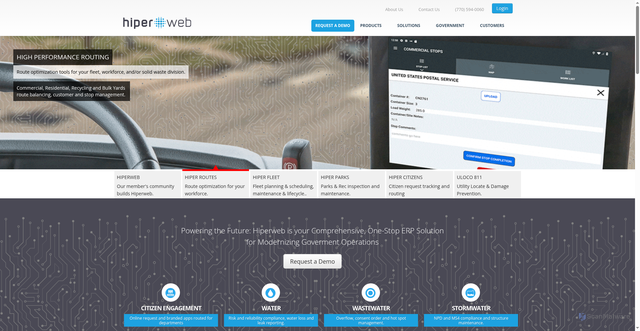 Security scan screenshot of https://hiperweb.com