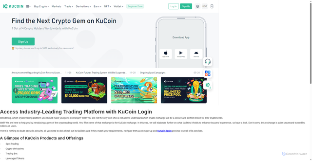 Security scan screenshot of https://kucainlugina.webflow.io/