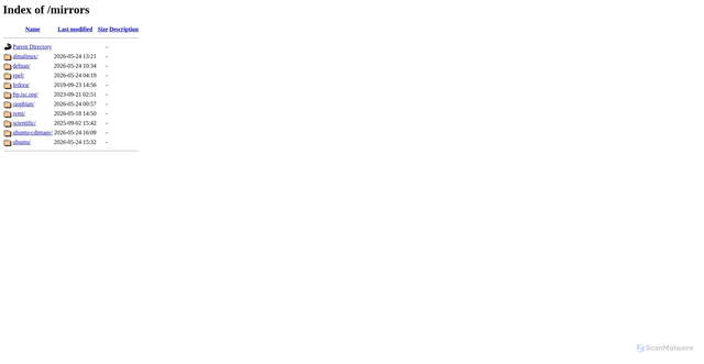 Security scan screenshot of https://ftp.arnes.si