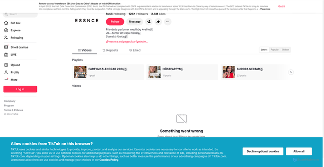 Security scan screenshot of libraweb-ttp2.tiktokw.eu