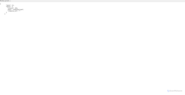 Security scan screenshot of https://api.giphy.com/