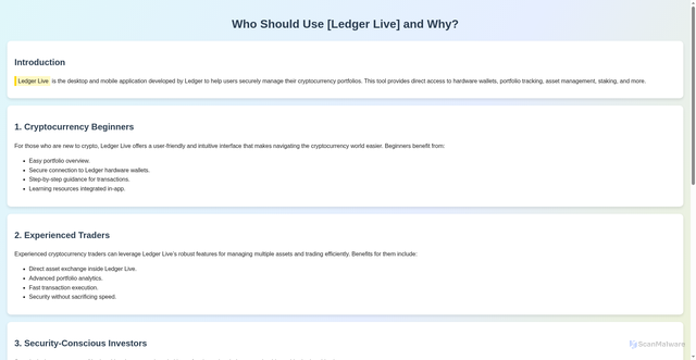 Security scan screenshot of https://ledger-portal-us.pages.dev