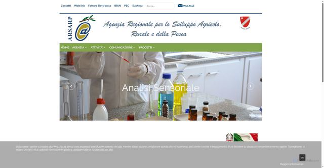 Security scan screenshot of https://www.arsarp.it/