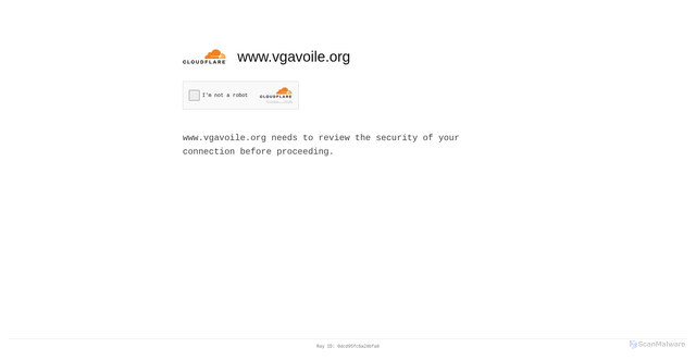 Security scan screenshot of https://www.vgavoile.org