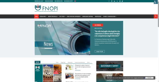 Security scan screenshot of https://www.fnopi.it/