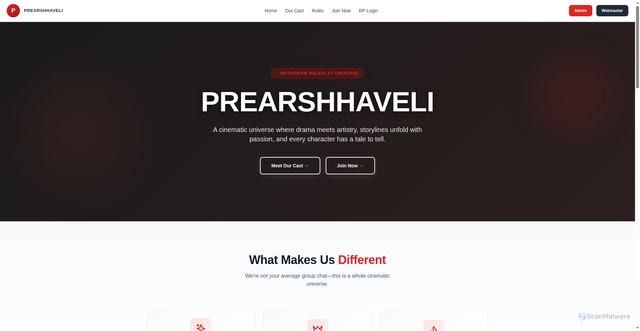 Security scan screenshot of https://prearshhaveli-tc2ravr8qs.edgeone.app/