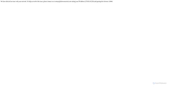 Security scan screenshot of https://na.alienwarearena.com/steam/quests/dead-by-daylight-12