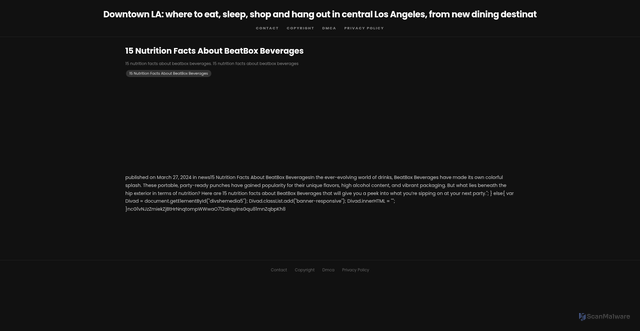 Security scan screenshot of https://ruangcreativehouse-dpo742oc6c29.edgeone.app/15-nutrition-facts-about-beatbox-beverages.html