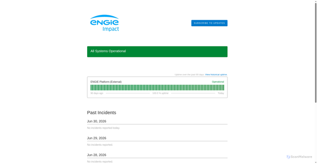 Security scan screenshot of https://bmct4nrlrp1v.statuspage.io