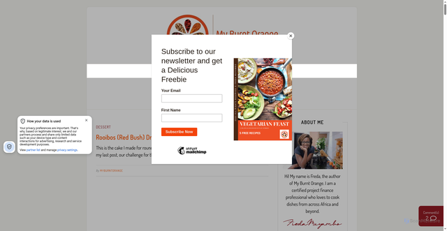 Security scan screenshot of https://www.myburntorange.com/tag/nigella-lawson/