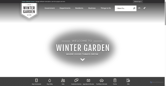 Security scan screenshot of https://www.cwgdn.com/