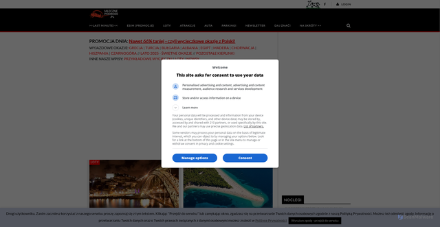 Security scan screenshot of https://mlecznepodroze.pl