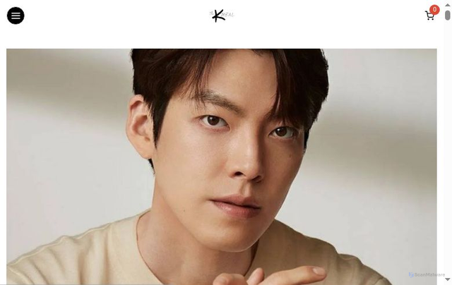 Security scan screenshot of https://thekmeal.com/actor-spotlight-kim-woo-bin/