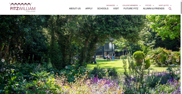 Security scan screenshot of https://www.fitz.cam.ac.uk/