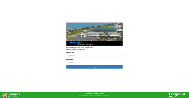 Security scan screenshot of https://ca-psd.edupoint.com