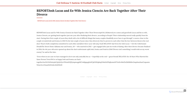Security scan screenshot of https://picoiumhugo-n37mpymvzy.edgeone.app/15640-reportjosh-lucas-and-ex-wife-jessica-ciencin-are-back-together-after-their-divorce.html