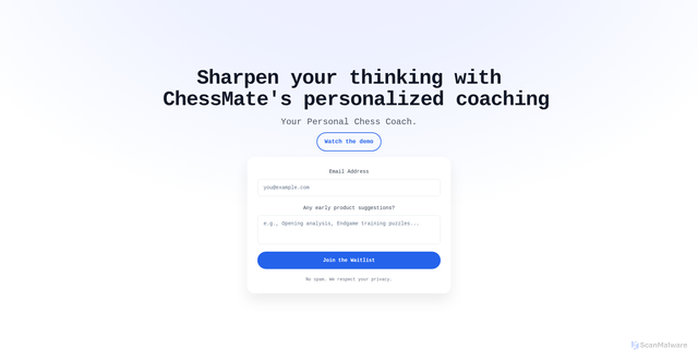 Security scan screenshot of https://chessmate-insight-coach.pages.dev/