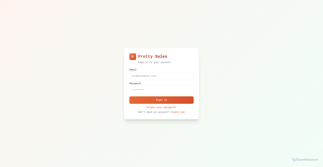 Security scan screenshot of https://prettysalestracker-dpqv3eghujwh.edgeone.dev/