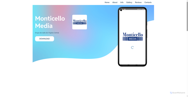 Security scan screenshot of https://monti-app.website/