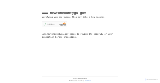 Security scan screenshot of https://www.newtoncountyga.gov/