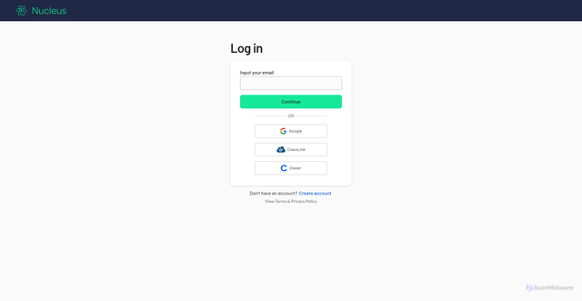 Security scan screenshot of https://learn.nucleuscourses.com